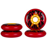SKA406285 UNDERCOVER Nick Lomax Movie Wheels 80mm 88A Red | 4-Pack | Urban Inline Rollen Inline Rollen Urban Inline Rollen Edition Urban Inline Rollen Aggressive Inline Rollen Urban Inline Rollen Fitness Inline Rollen für Inliner Stuntrollen Rollerblades Rollerblading Aggressive Inline Skating Aggressive Inline Skating Rollerblading Blading Inline Skating Inliner Skateschule und Skateshop Weil am Rhein SkaMiDan Lörrach Freiburg Basel Deutschland Germany