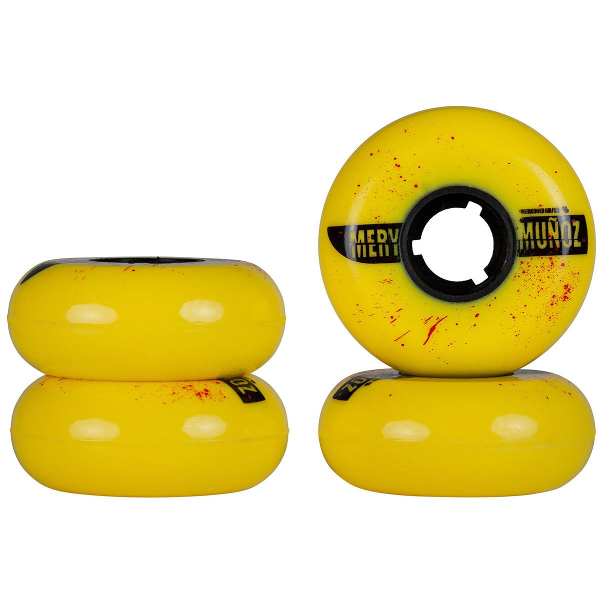 SKA406286 UNDERCOVER Mery Munoz Movie Wheels 60mm 90A Yellow | 4-Pack | Aggressive Inline Rollen Inline Rollen Urban Inline Rollen Edition Urban Inline Rollen Aggressive Inline Rollen Urban Inline Rollen Fitness Inline Rollen für Inliner Stuntrollen Rollerblades Rollerblading Aggressive Inline Skating Aggressive Inline Skating Rollerblading Blading Inline Skating Inliner Skateschule und Skateshop Weil am Rhein SkaMiDan Lörrach Freiburg Basel Deutschland Germany