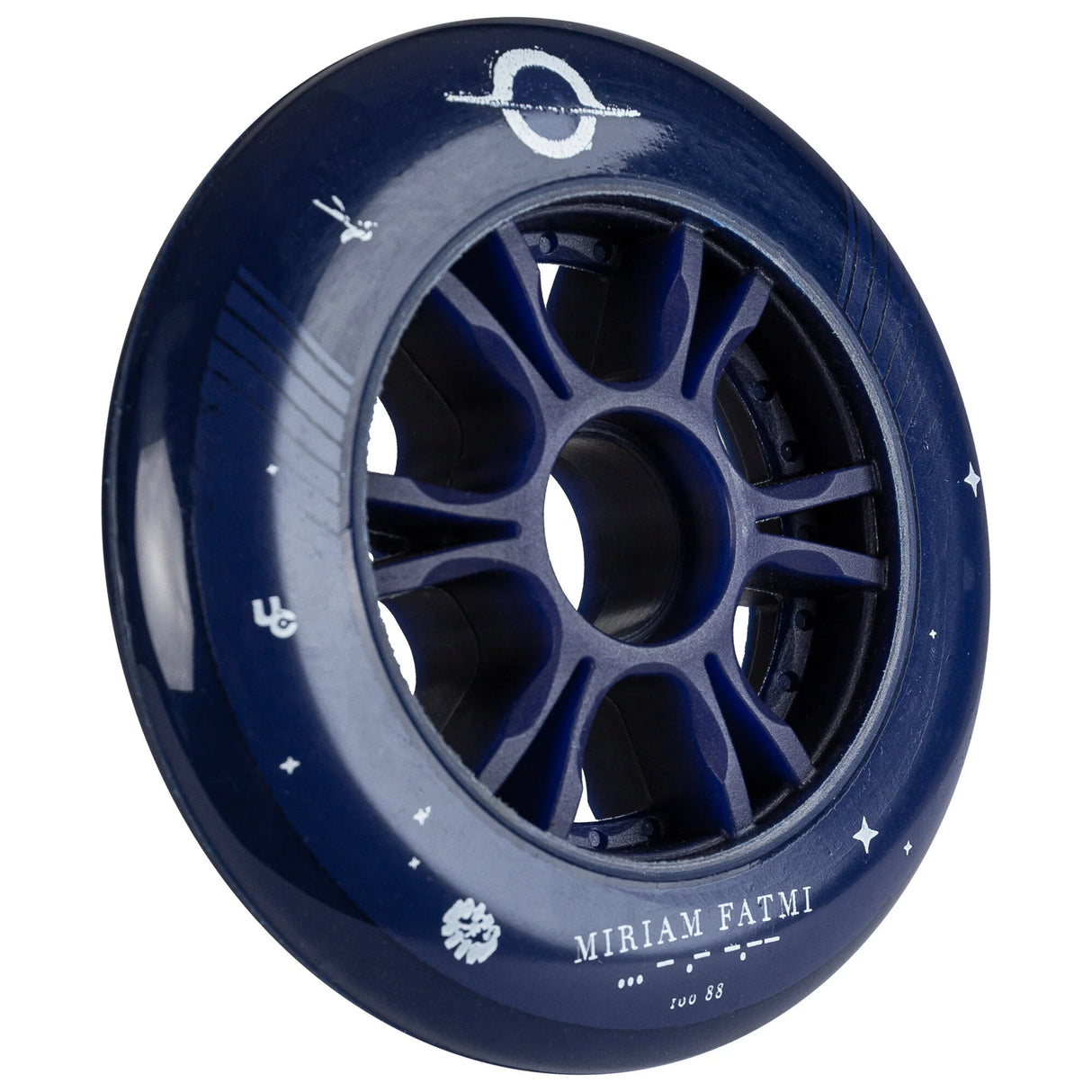 SKA406287 UNDERCOVER Miriam Fatmi Movie 100mm 88A Dark Blue | 6-Pack | Urban Inline Rollen Inline Rollen Urban Inline Rollen Edition Urban Inline Rollen Aggressive Inline Rollen Urban Inline Rollen Fitness Inline Rollen für Inliner Stuntrollen Rollerblades Rollerblading Aggressive Inline Skating Aggressive Inline Skating Rollerblading Blading Inline Skating Inliner Skateschule und Skateshop Weil am Rhein SkaMiDan Lörrach Freiburg Basel Deutschland Germany