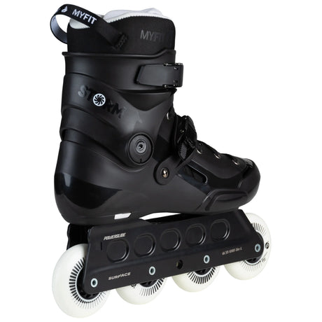 SKA908438 POWERSLIDE Storm Black 80 | 80mm 88A SHR ABEC 9 | Schwarz | 165mm Dual Point Mounting | Urban Inlineskates | Freestyle & Fitness Inlineskates| Urban Inlineskates Urban Inlineskate Freestyle Skates Fitness Inlineskates Inlineskates Sport Inline Skates Rollerblades Urban Inline Skating Urban Inline Skating Freeskates Trainng Skates Strecken Skates Trinity Skates Einsteiger Beginner Inlineskates Inliner Fitness Inliner City Skates Fitness Inliner Sport Skates Sport Inliner Rollerblades Rollerblading 