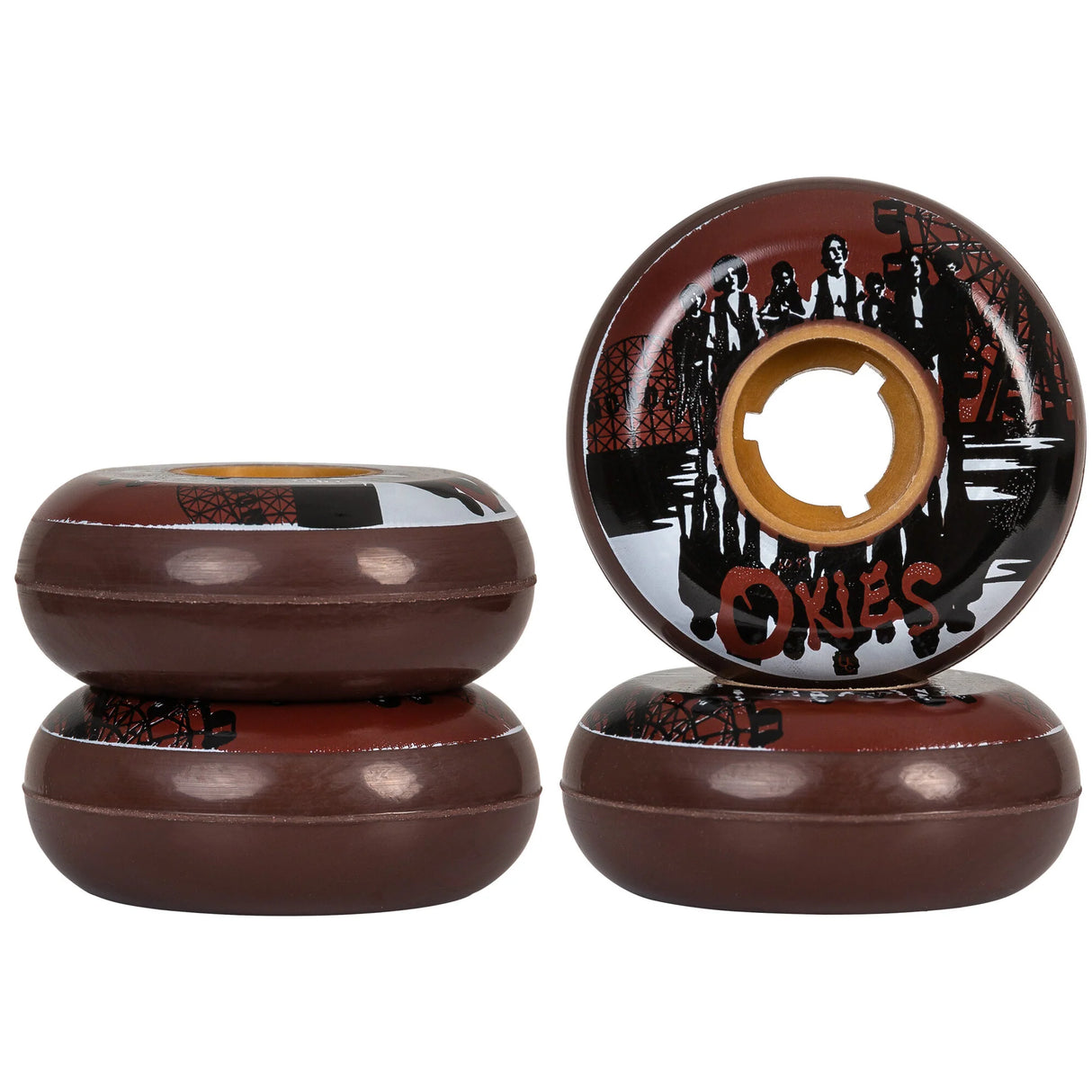 SKA406281 UNDERCOVER Chris Calkins Movie Wheels 60mm 92A Brown | 4-Pack | Aggressive Inline Rollen Inline Rollen Urban Inline Rollen Edition Urban Inline Rollen Aggressive Inline Rollen Urban Inline Rollen Fitness Inline Rollen für Inliner Stuntrollen Rollerblades Rollerblading Aggressive Inline Skating Aggressive Inline Skating Rollerblading Blading Inline Skating Inliner Skateschule und Skateshop Weil am Rhein SkaMiDan Lörrach Freiburg Basel Deutschland Germany
