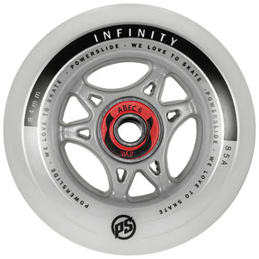 SKA905436 POWERSLIDE Infinity 84 RTR ABEC9/Spacer, 4-pack Infinity 80 RTR ABEC9 UNDERCOVER Raw 100mm 85A White Wheels Inlineskates Urban Inline Rollen Offroad Inlineskates Trinity X Offroad Inline Skating Off-road inline skates offroad inliner SUV skates SUV Rollerblades SUV Inlnineskates SUV Air Wheels Air Rims Air Tire Off-Road Skating SUV Skating Off road inline skating off road blading Urban Inlineskate Fitness Inlineskates Inlineskates Sport Inline Skates Rollerblades Urban Inline Skating Urban Inline 