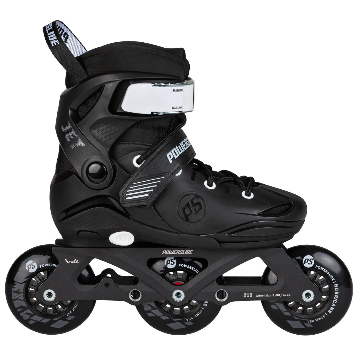 SKA940702 POWERSLIDE Jet Pro Black adj. | Größenverstellbarer Kinder Skate | 3-4 Rollen Inlineskates für Kinder Kinder Inliner Kids Inliner Kids Rollerblades Urban Inline Skating Urban Inline Skating Freeskates City Skates Fitness Inliner Sport Skates Sport Inliner Rollerblades Rollerblading Lörrach Freiburg Basel Inliner Skateschule und Skateshop Weil am Rhein SkaMiDan Deutschland Germany