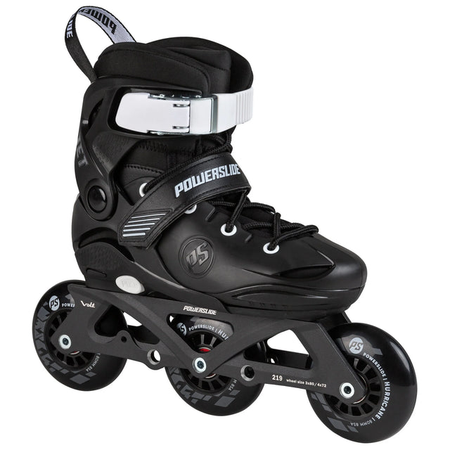 SKA940702 POWERSLIDE Jet Pro Black adj. | Größenverstellbarer Kinder Skate | 3-4 Rollen Inlineskates für Kinder Kinder Inliner Kids Inliner Kids Rollerblades Urban Inline Skating Urban Inline Skating Freeskates City Skates Fitness Inliner Sport Skates Sport Inliner Rollerblades Rollerblading Lörrach Freiburg Basel Inliner Skateschule und Skateshop Weil am Rhein SkaMiDan Deutschland Germany