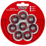 WICKED ABEC 7 Freespin Kugellager | Chromstahl | Typ 608