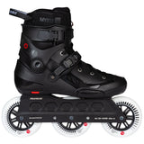 SKA908445 POWERSLIDE Storm Black | 88A SHR ABEC 9 | Schwarz | 165mm Dual Point Mounting | Urban Inlineskates