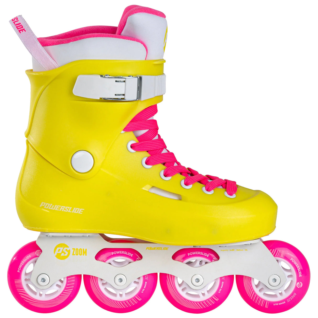 SKA908443 POWERSLIDE Zoom Neon Yellow 80 Yellow Pink Nietbefestigung Urban Inlineskate Freestyle Skates Fitness Inlineskates Inlineskates Sport Inline Skates Rollerblades Urban Inline Skating Urban Inline Skating Freeskates Trainng Skates Strecken Skates Trinity Skates Einsteiger Beginner Inlineskates Inliner Fitness Inliner City Skates Fitness Inliner Sport Skates Sport Inliner Rollerblades Rollerblading Lörrach Freiburg Basel Inliner Skateschule und Skateshop Weil am Rhein SkaMiDan Deutschland Germany
