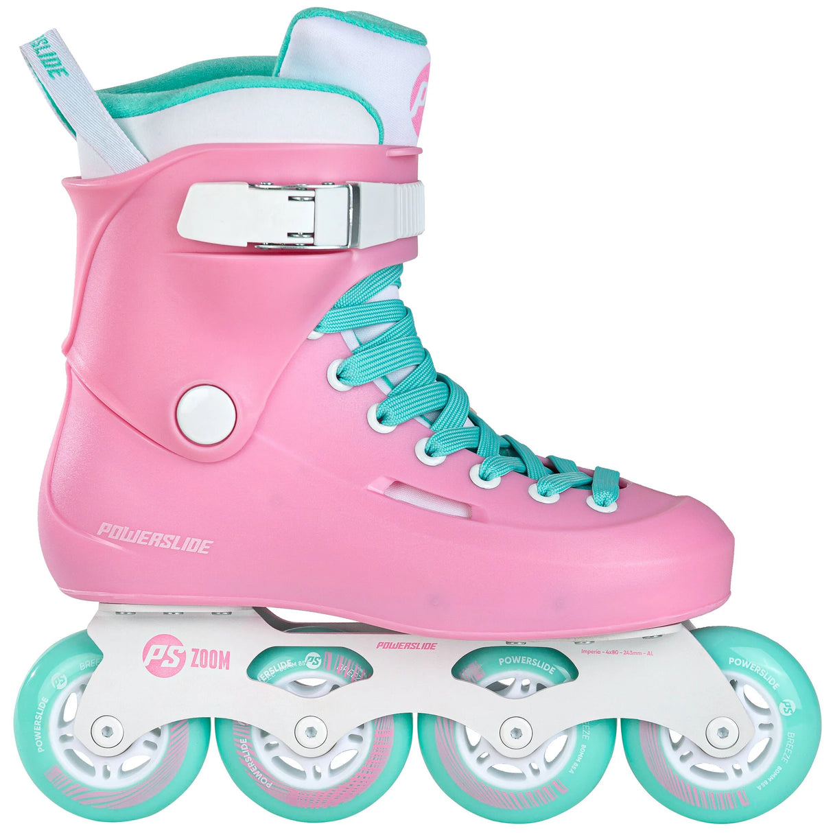 SKA908444 POWERSLIDE Zoom Cotton Candy 80 Teal Pink Nietbefestigung Urban Inlineskate Freestyle Skates Fitness Inlineskates Inlineskates Sport Inline Skates Rollerblades Urban Inline Skating Urban Inline Skating Freeskates Trainng Skates Strecken Skates Trinity Skates Einsteiger Beginner Inlineskates Inliner Fitness Inliner City Skates Fitness Inliner Sport Skates Sport Inliner Rollerblades Rollerblading Lörrach Freiburg Basel Inliner Skateschule und Skateshop Weil am Rhein SkaMiDan Deutschland Germany