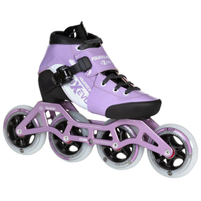SKA904629 POWERSLIDE 3X adj. Evo Lavender | 165mm Dual Point Mounting | Größenverstellbar | Speed Inlineskates für Kinder | Inline Speed Skating | Inlineskates Trinity X Freestyle Inlineskates Inlineskates Weiß Lila Freestyle Inline Skating Slalom Skating Slalom Schiene Best Freestyle Skate Slalom Skate Powerslide Hardcore Evo Pro 90 2021 Slalom Frame Freestyle Frame Schienen Frames Speed Inline Skating Urban Inlineskates Trinity Trinity X Powerslide Trinity Schienen Trinity Frames Urban Inline Skating Urba