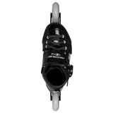 SKA904630 POWERSLIDE 3X adj. Evo Black & White | 165mm Dual Point Mounting | Größenverstellbar | Speed Inlineskates für Kinder | Inline Speed Skating | Inlineskates Trinity X Freestyle Inlineskates Inlineskates Weiß Lila Freestyle Inline Skating Slalom Skating Slalom Schiene Best Freestyle Skate Slalom Skate Powerslide Hardcore Evo Pro 90 2021 Slalom Frame Freestyle Frame Schienen Frames Speed Inline Skating Urban Inlineskates Trinity Trinity X Powerslide Trinity Schienen Trinity Frames Urban Inline Skating