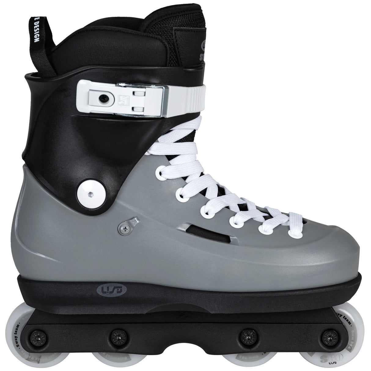 SKA710200 USD Sway 60 Team Grey Black Stunt Skates | Aggressive Inlineskates | UFS | Blades | Rollerblades aggressive frames kizer Aggressive Skates Stunt Skates Rollerblading Aggressive Inline Disroyal Icon Iqon Mesmer Best Aggressive Skates 2021 Top Stunt Skates USD Aeon Skates USD Aeon 60 Inliner Sport Skates Sport Inliner Rollerblades Rollerblading Lörrach Freiburg Basel Inliner Skateschule und Skateshop Weil am Rhein SkaMiDan Deutschland Germany
