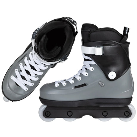 SKA710200 USD Sway 60 Team Grey Black Stunt Skates | Aggressive Inlineskates | UFS | Blades | Rollerblades aggressive frames kizer Aggressive Skates Stunt Skates Rollerblading Aggressive Inline Disroyal Icon Iqon Mesmer Best Aggressive Skates 2021 Top Stunt Skates USD Aeon Skates USD Aeon 60 Inliner Sport Skates Sport Inliner Rollerblades Rollerblading Lörrach Freiburg Basel Inliner Skateschule und Skateshop Weil am Rhein SkaMiDan Deutschland Germany