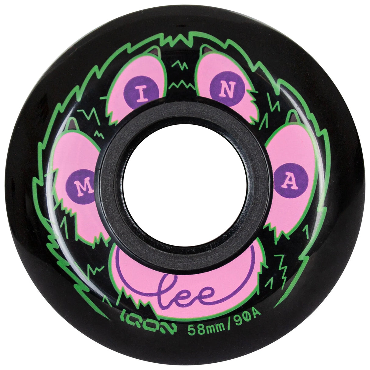 SKA30803 IQON Mina Lee Aggro Wheels 58mm 90A | 4-Pack | Aggressive Inline Rollen Aggressive Inline Rollen Inline Rollen Urban Inline Rollen Edition Urban Inline Rollen Aggressive Inline Rollen Urban Inline Rollen Fitness Inline Rollen für Inliner Stuntrollen Rollerblades Rollerblading Aggressive Inline Skating Aggressive Inline Skating Rollerblading Blading Inline Skating Inliner Skateschule und Skateshop Weil am Rhein SkaMiDan Lörrach Freiburg Basel Deutschland Germany
