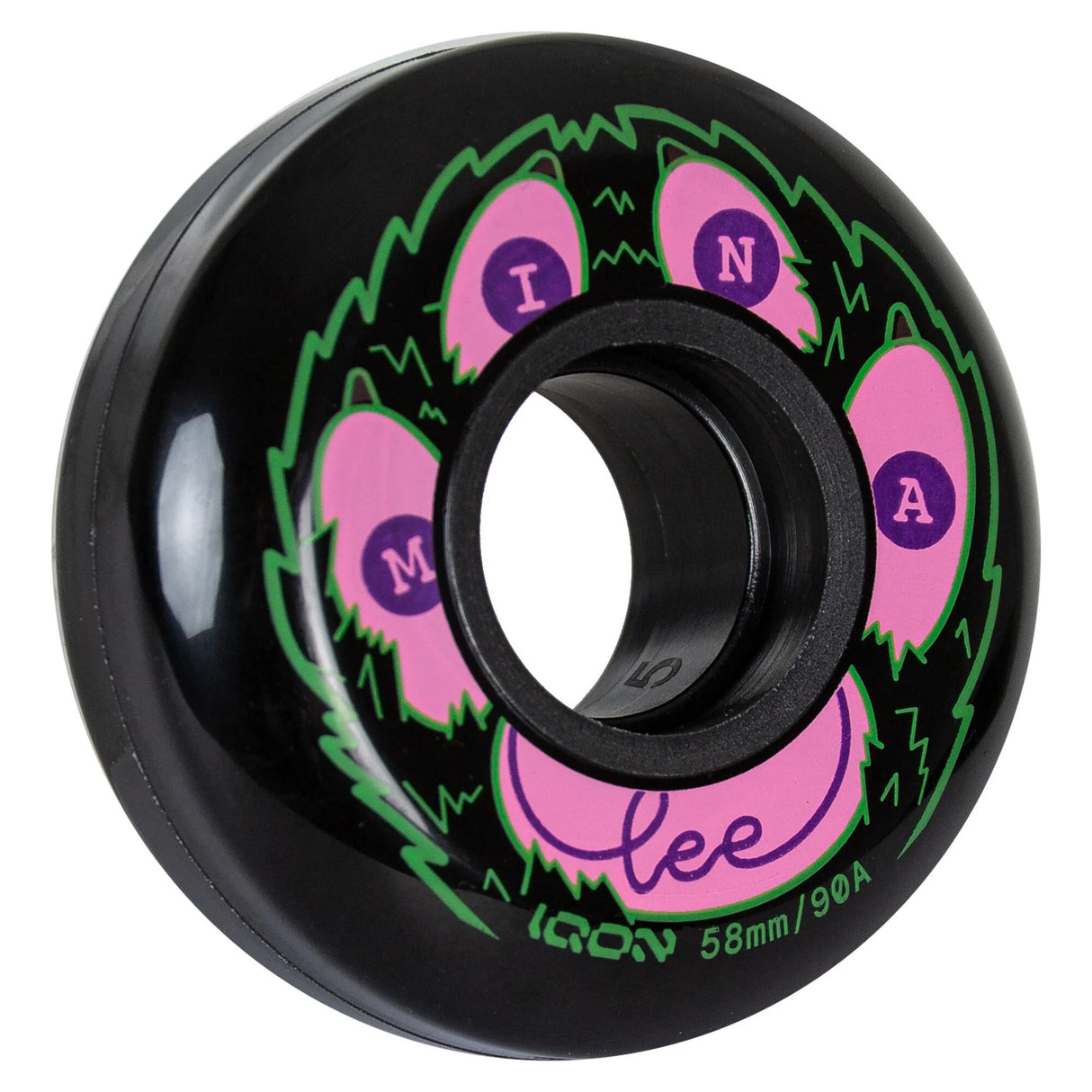 SKA30803 IQON Mina Lee Aggro Wheels 58mm 90A | 4-Pack | Aggressive Inline Rollen Aggressive Inline Rollen Inline Rollen Urban Inline Rollen Edition Urban Inline Rollen Aggressive Inline Rollen Urban Inline Rollen Fitness Inline Rollen für Inliner Stuntrollen Rollerblades Rollerblading Aggressive Inline Skating Aggressive Inline Skating Rollerblading Blading Inline Skating Inliner Skateschule und Skateshop Weil am Rhein SkaMiDan Lörrach Freiburg Basel Deutschland Germany
