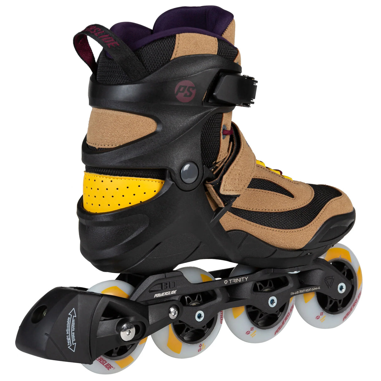 SKA940704 POWERSLIDE Phuzion Radon Umber 80 Brown | Braun | Trinity X | Fitness Inlineskates  Trinity X Fitness Inlineskate Fitness Inlineskates Inlineskates Sport Inline Skates Rollerblades Urban Inline Skating Urban Inline Skating Freeskates Trainng Skates Strecken Skates Trinity Skates Einsteiger Beginner Inlineskates Inliner Fitness Inliner City Skates Fitness Inliner Sport Skates Sport Inliner Rollerblades Rollerblading Lörrach Freiburg Basel Inliner Skateschule und Skateshop Weil am Rhein SkaMiDan Deu