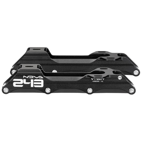 SKA904648 POWERSLIDE Nova Frame 4x80 243mm | Inlineskates Trinity X Freestyle Inlineskates Inlineskates Freestyle Inline Skating Slalom Skating Slalom Schiene Best Freestyle Skate Slalom Skate Powerslide Hardcore Evo Pro 90 2021 Slalom