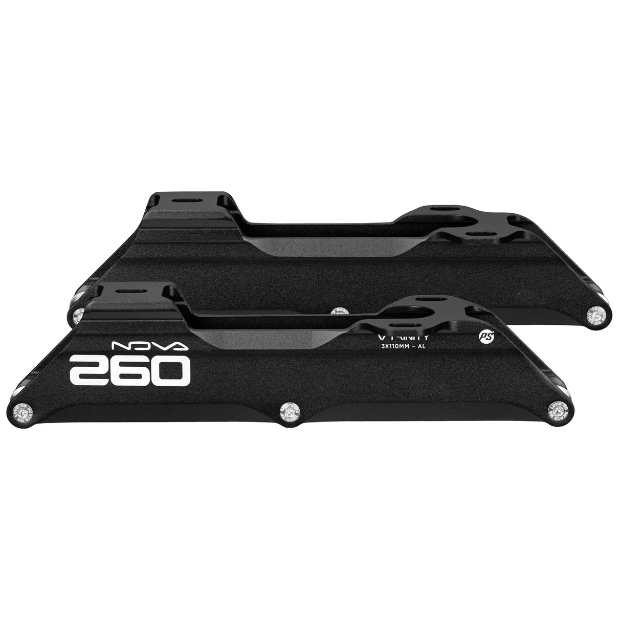 SKA904646 POWERSLIDE Nova Frame 3×110 260mm | Inlineskates Trinity X Freestyle Inlineskates Inlineskates Freestyle Inline Skating Slalom Skating