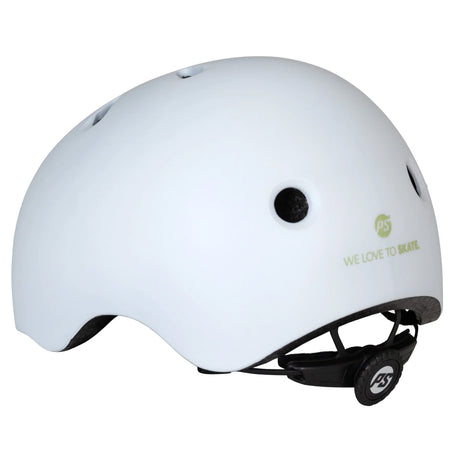 SKA903324 POWERSLIDE Urban White Matcha | Weiß + Grün | Größenverstellbar | Kinder + Erwachsene | Stunt Skatehelm Skatehelm