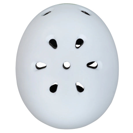 SKA903324 POWERSLIDE Urban White Matcha | Weiß + Grün | Größenverstellbar | Kinder + Erwachsene | Stunt Skatehelm Skatehelm