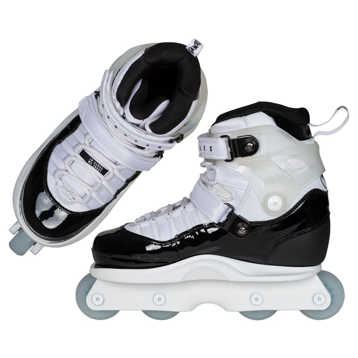 SKA10007 GAWDS Franky Morales V | White Black | GAWDS FM5 | UFS | Aggressive Inlineskates Inlineskates Aggressive Inlineskates | UFS | Blades | Rollerblades aggressive frames kizer Aggressive Skates Stunt Skates Rollerblading Aggressive Inline Disroyal Icon Iqon Mesmer Best Aggressive Skates 2021 Top Stunt Skates USD Aeon Skates USD Aeon 60 Inliner Sport Skates Sport Inliner Rollerblades Rollerblading Lörrach Freiburg Basel Inliner Skateschule und Skateshop Weil am Rhein SkaMiDan Deutschland Germany