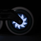 SKA905361 POWERSLIDE Graphix LED Weels White 125mm 86A Inliner Skateschule und Skateshop Weil am Rhein SkaMiDan
