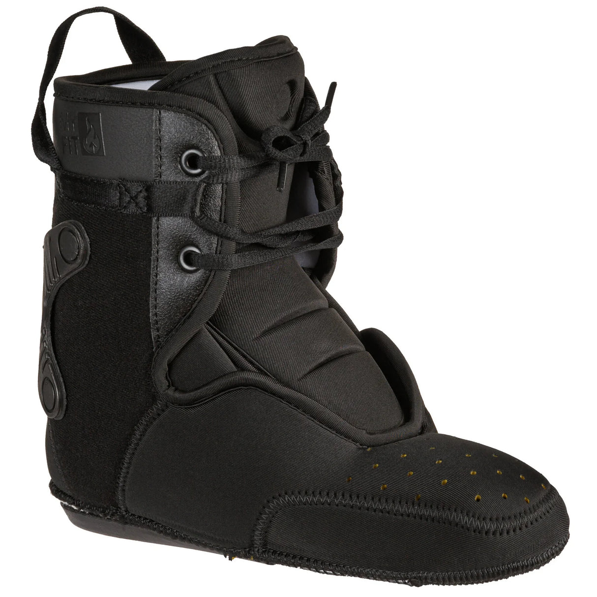 MYFIT 2nd Skin Black Dual Fit Liner | Mit Metallösen | Thermisch formbarer Innenschuh für Inlineskates