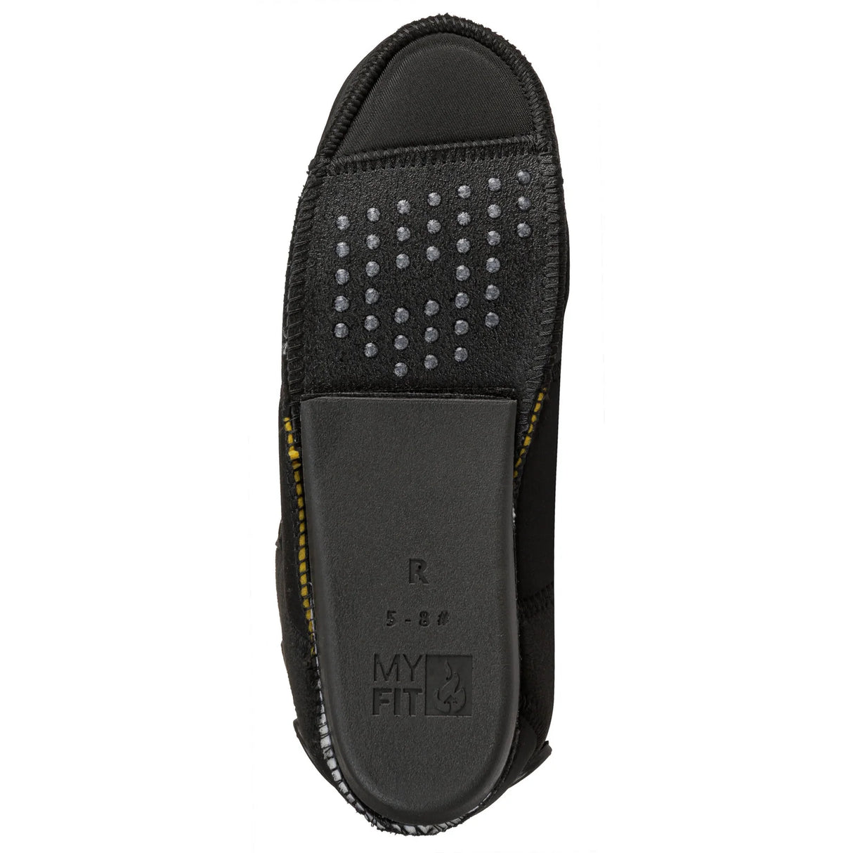 MYFIT 2nd Skin Black Dual Fit Liner | Mit Metallösen | Thermisch formbarer Innenschuh für Inlineskates