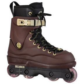 SKA10805 MESMER Throne Levi van Rijn Pro | Brown | Stunt Skates | UFS | Aggressive Inlineskates | USF | Aggressive Inlineskates | Unibody | Aggressive Inlineskates | Aggressive Inlineskates | Unibody replacements replacement axle spare parts Ersatzteile Achsen Ersatzachsen für Inlineskates Rollerblades inline skating Freestyle Powerslide Tau Inlineskates Rollerblades Powerslide Skates Powerslide Hardcore Evo Inliner Skateschule und Skateshop Weil am Rhein SkaMiDan Deutschland Germany Lörrach Freiburg Basel