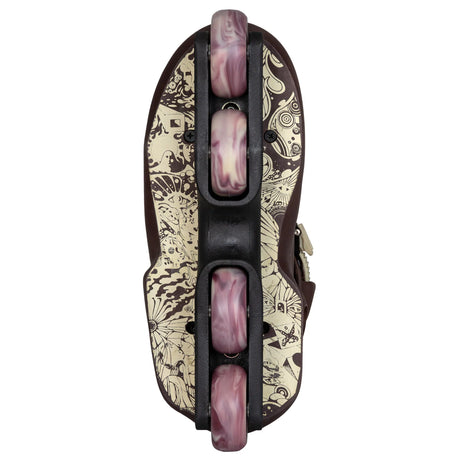 SKA10805 MESMER Throne Levi van Rijn Pro | Brown | Stunt Skates | UFS | Aggressive Inlineskates | USF | Aggressive Inlineskates | Unibody | Aggressive Inlineskates | Aggressive Inlineskates | Unibody replacements replacement axle spare parts Ersatzteile Achsen Ersatzachsen für Inlineskates Rollerblades inline skating Freestyle Powerslide Tau Inlineskates Rollerblades Powerslide Skates Powerslide Hardcore Evo Inliner Skateschule und Skateshop Weil am Rhein SkaMiDan Deutschland Germany Lörrach Freiburg Basel