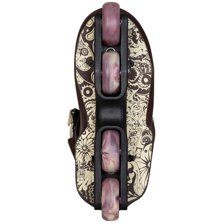 SKA10805 MESMER Throne Levi van Rijn Pro | Brown | Stunt Skates | UFS | Aggressive Inlineskates | USF | Aggressive Inlineskates | Unibody | Aggressive Inlineskates | Aggressive Inlineskates | Unibody replacements replacement axle spare parts Ersatzteile Achsen Ersatzachsen für Inlineskates Rollerblades inline skating Freestyle Powerslide Tau Inlineskates Rollerblades Powerslide Skates Powerslide Hardcore Evo Inliner Skateschule und Skateshop Weil am Rhein SkaMiDan Deutschland Germany Lörrach Freiburg Basel