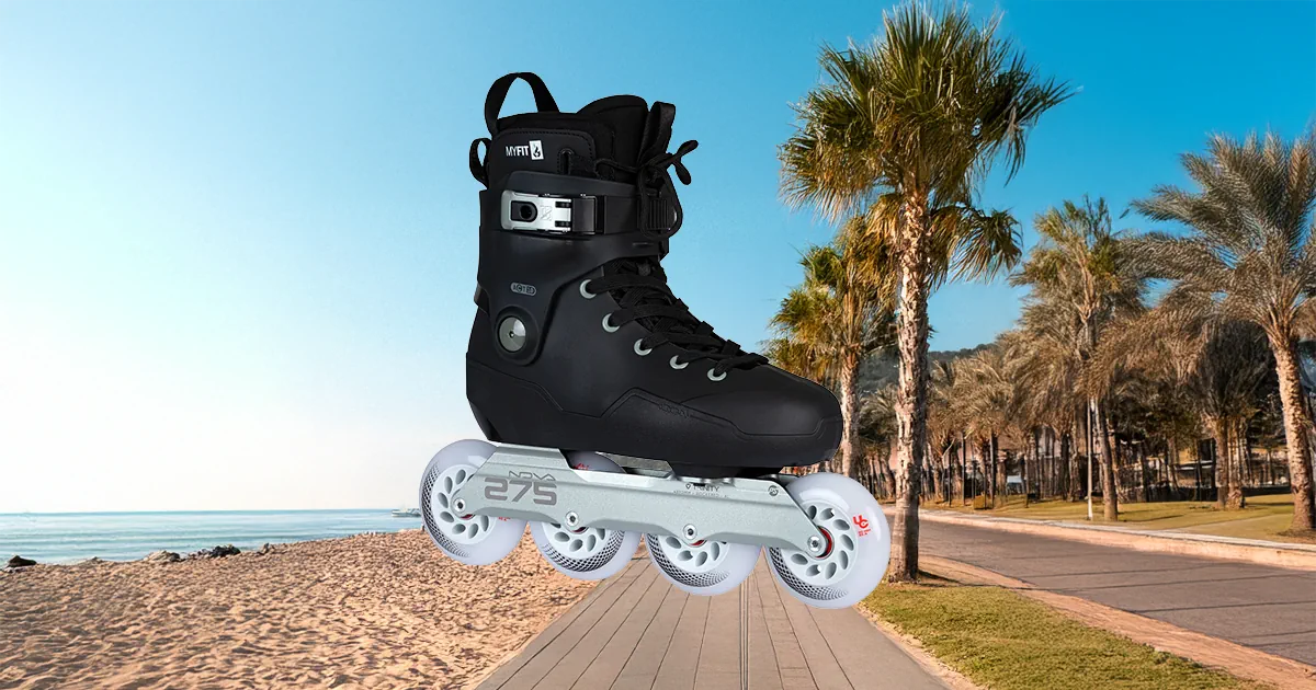 IQON ACT TRI Team Urban Inline Skates | Black | 4x 90mm – SkaMiDan
