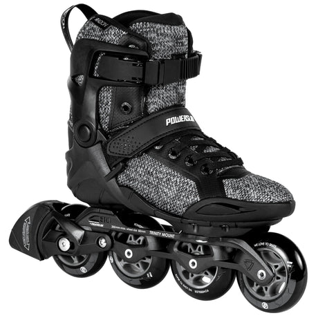 SKA901975 POWERSLIDE Phuzion Radon 80 Black White | Trinity X | Fitness Inlineskates Trinity Mounting Fitness Inline Skating Inlineskates Inline Skating Rollerblading Inline Inliner Skates Inlineskates Rollerblades Blades Freizeitskates Casual Skates Skatelife Skateshop und Skateschule Weil am Rhein SkaMiDan
