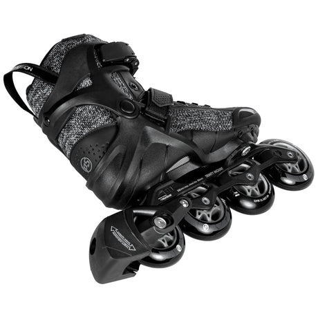 SKA901975 POWERSLIDE Phuzion Radon 80 Black White | Trinity X | Fitness Inlineskates Trinity Mounting Fitness Inline Skating Inlineskates Inline Skating Rollerblading Inline Inliner Skates Inlineskates Rollerblades Blades Freizeitskates Casual Skates Skatelife Skateshop und Skateschule Weil am Rhein SkaMiDan