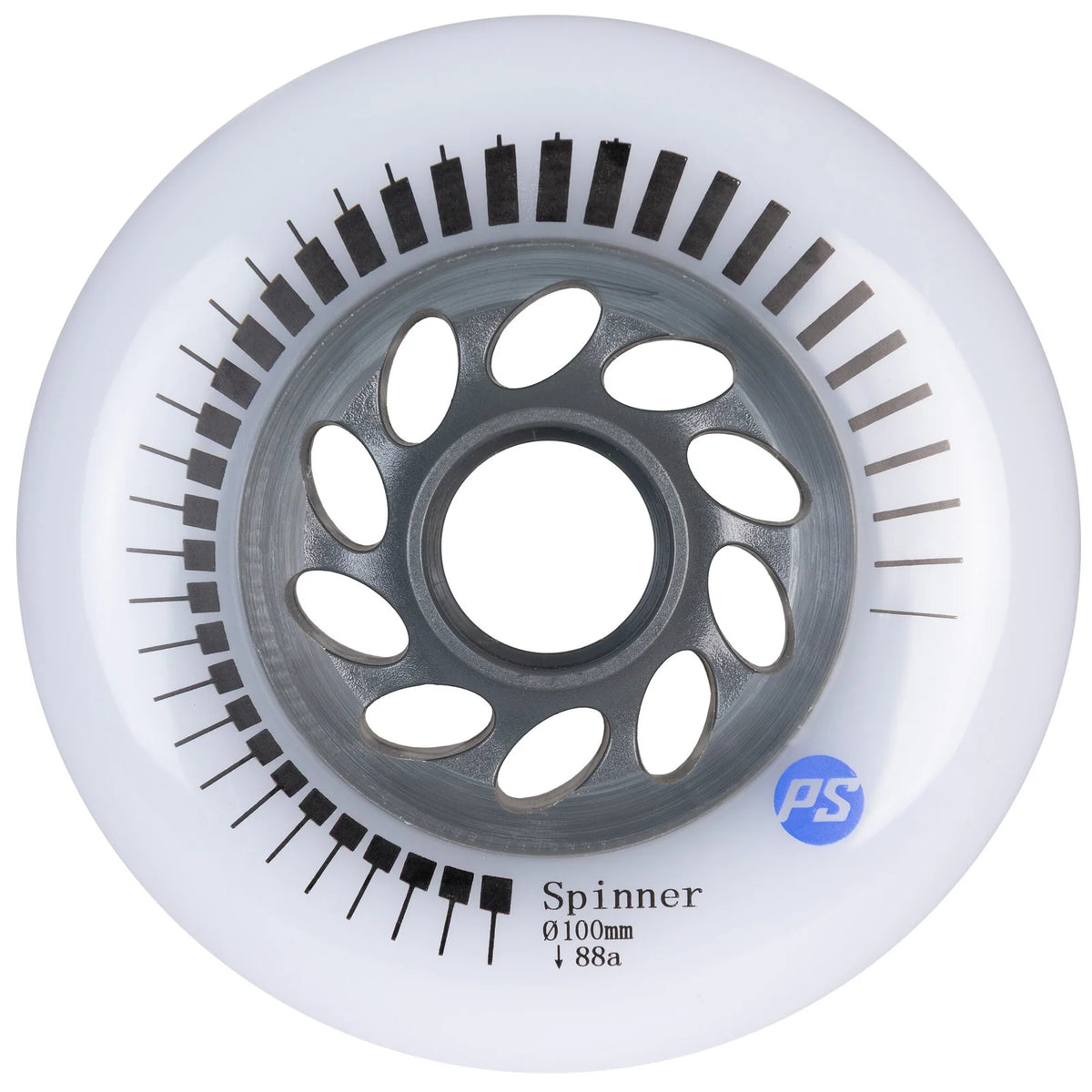 POWERSLIDE Spinner Wheels 100mm 88A – verschiedene Farben | Schnelle & besonders abriebfeste Skaterollen | Fitness & Urban Inline Rollen