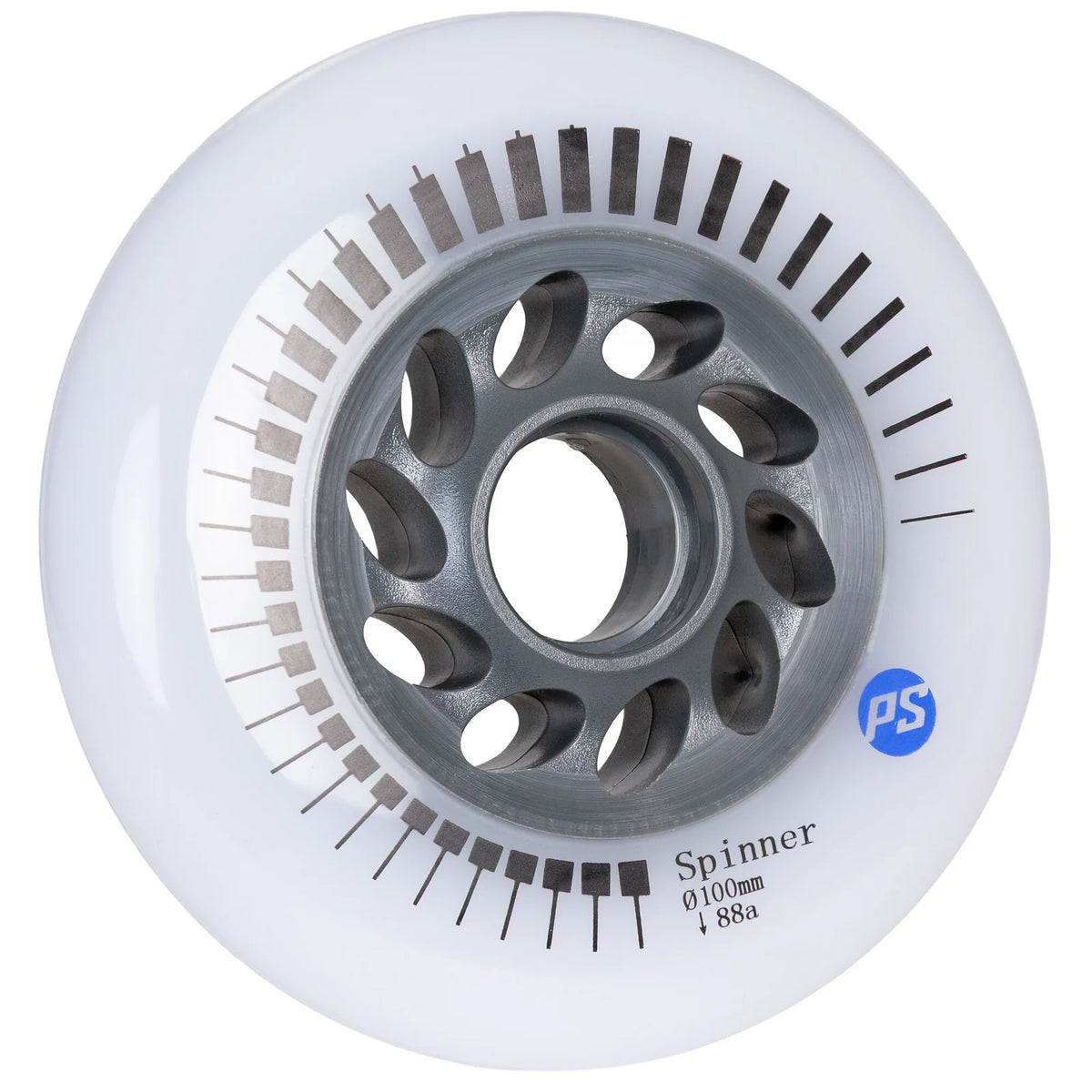POWERSLIDE Spinner Wheels 100mm 88A – verschiedene Farben | Schnelle & besonders abriebfeste Skaterollen | Fitness & Urban Inline Rollen