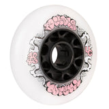 UNDERCOVER Nicola Torelli Pro Wheels – 90mm 86A – Weiß-Pink | Undercover Rollen | Fitness, Freeride & Urban Inline Rollen