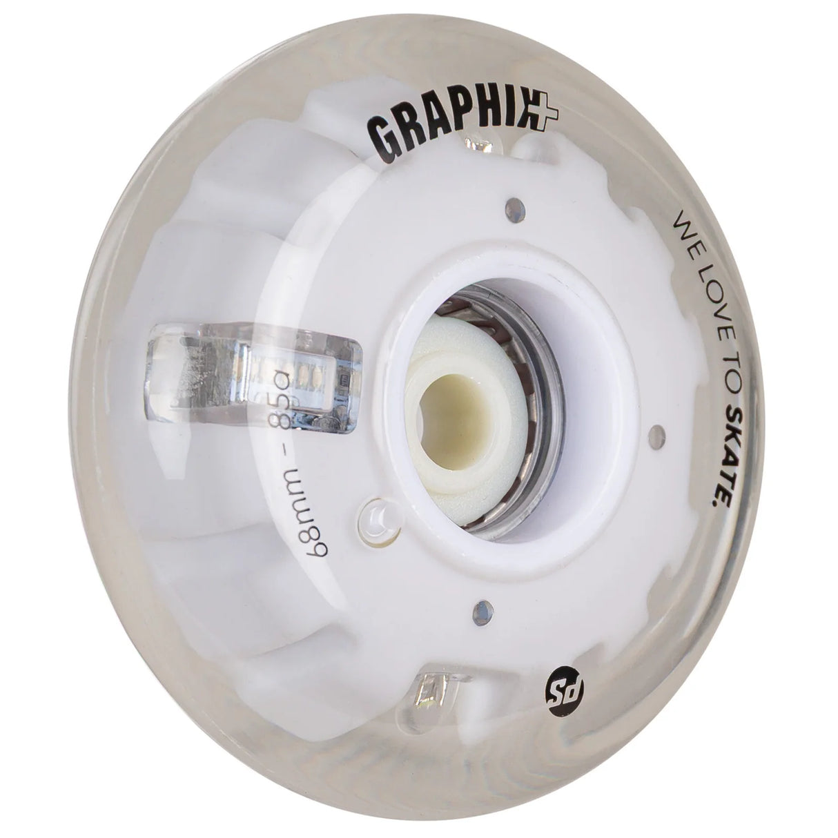 SKA905521/Piece POWERSLIDE Graphix Plus LED Rollen – 72mm 85A | LED Rollen für Inlineskates | Leuchtrollen für das Inline Skating | Inline Skating Rollen Inline Skating Wheels Rollerblading Wheels Inline Skating Rollerblading Inlineskaterollen Skating Wheels for Rollerblader  Rollen für Inlineskater Lörrach Freiburg Basel Inliner Richtige Größe right Size for Rollerblades Langhaltende Inlineskaterollen Longlasting Wheels for Rollerblading Skateschule und Skateshop Weil am Rhein SkaMiDan Deutschland Germany
