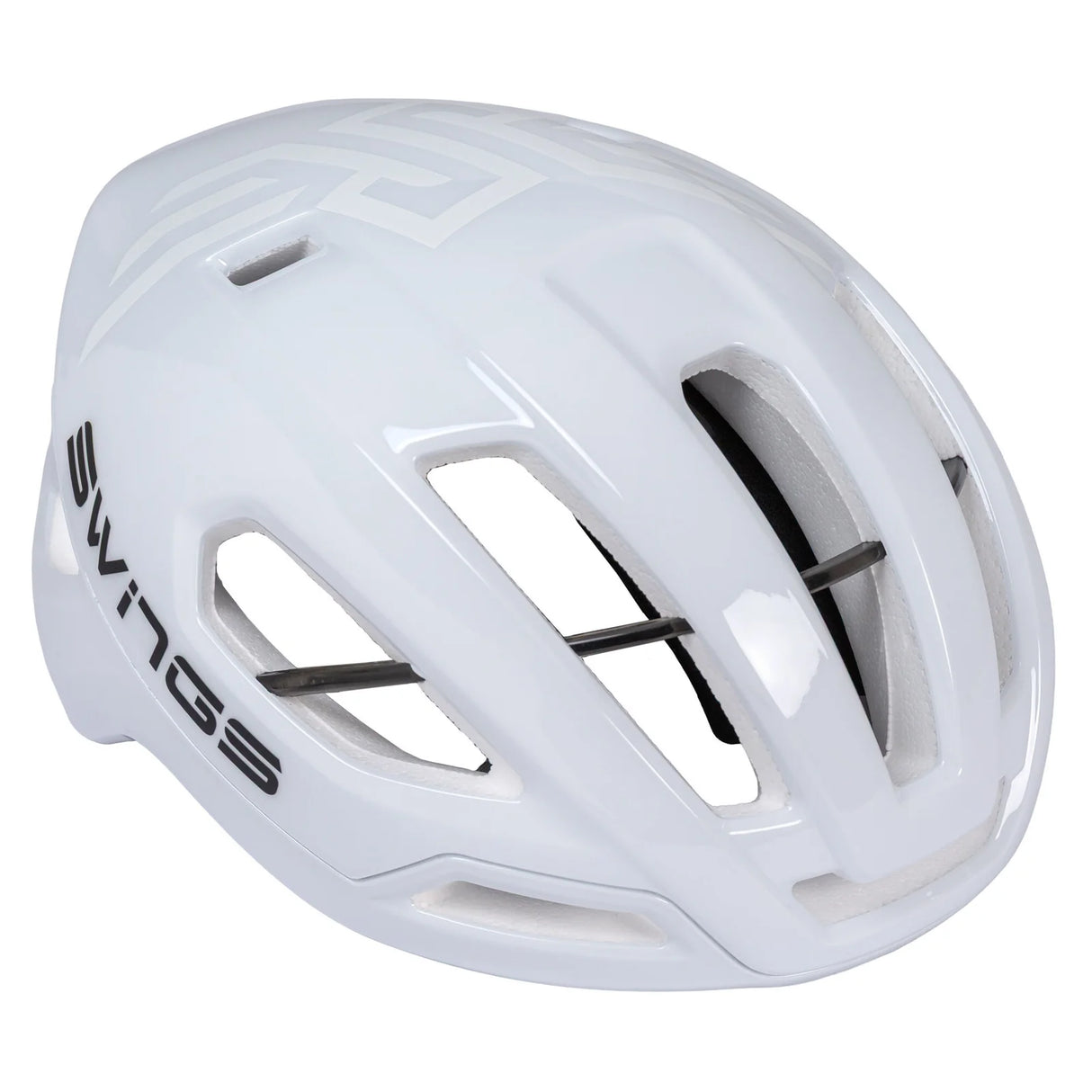SWINGS Omen Racing Helmet – White | Lightweight & Size Adjustable – Speed Skating | Cycling, Racing & Fitness Skate Helmet