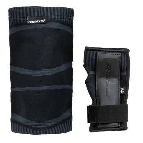 SKA903231 POWERSLIDE Onesie Dual Pack Black Knieschoner Knieschützer Knee pads knee guards knee protectors knee sleeves shock sleeves Handschützer Handgelenkschützer Handschutz Gelenkschutz Skate Schützer Inliner Schützer Schutzausrüstung Fingerschutz Handschuhe inline skating inliner inlineksaten rollerbladen rollerskaten Inlineskates Rollerblades Fitness Skates Slalom Skates rollerblades rollerblading inline skating Lörrach Freiburg Basel Inliner Skateschule und Skateshop Weil am Rhein SkaMiDan