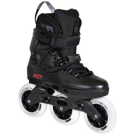 SKA908366 POWERSLIDE Next 110 Core Black Trinity X Urban Inlineskates Urban Inline Skating Urban Inline Skating Freeskates City Skates Fitness Inliner Sport Skates Sport Inliner Rollerblades Rollerblading Lörrach Freiburg Basel Inliner Skateschule und Skateshop Weil am Rhein SkaMiDan