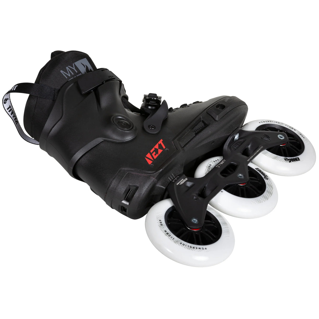 SKA908366 POWERSLIDE Next 110 Core Black Trinity X Urban Inlineskates Urban Inline Skating Urban Inline Skating Freeskates City Skates Fitness Inliner Sport Skates Sport Inliner Rollerblades Rollerblading Lörrach Freiburg Basel Inliner Skateschule und Skateshop Weil am Rhein SkaMiDan