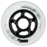 SKA905324 POWERSLIDE Spinner Wheels 84mm 85A White Inliner Rollen Inlineskates Reifen Inliner Skateschule und Skateshop Weil am Rhein SkaMiDan