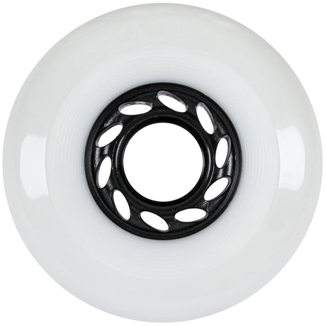 SKA905325 POWERSLIDE Spinner Wheels 80mm 88A White 4-Pack Inline Skating Freestyle Slalom Skating Inliner Skateschule und Skateshop Weil am Rhein SkaMiDan