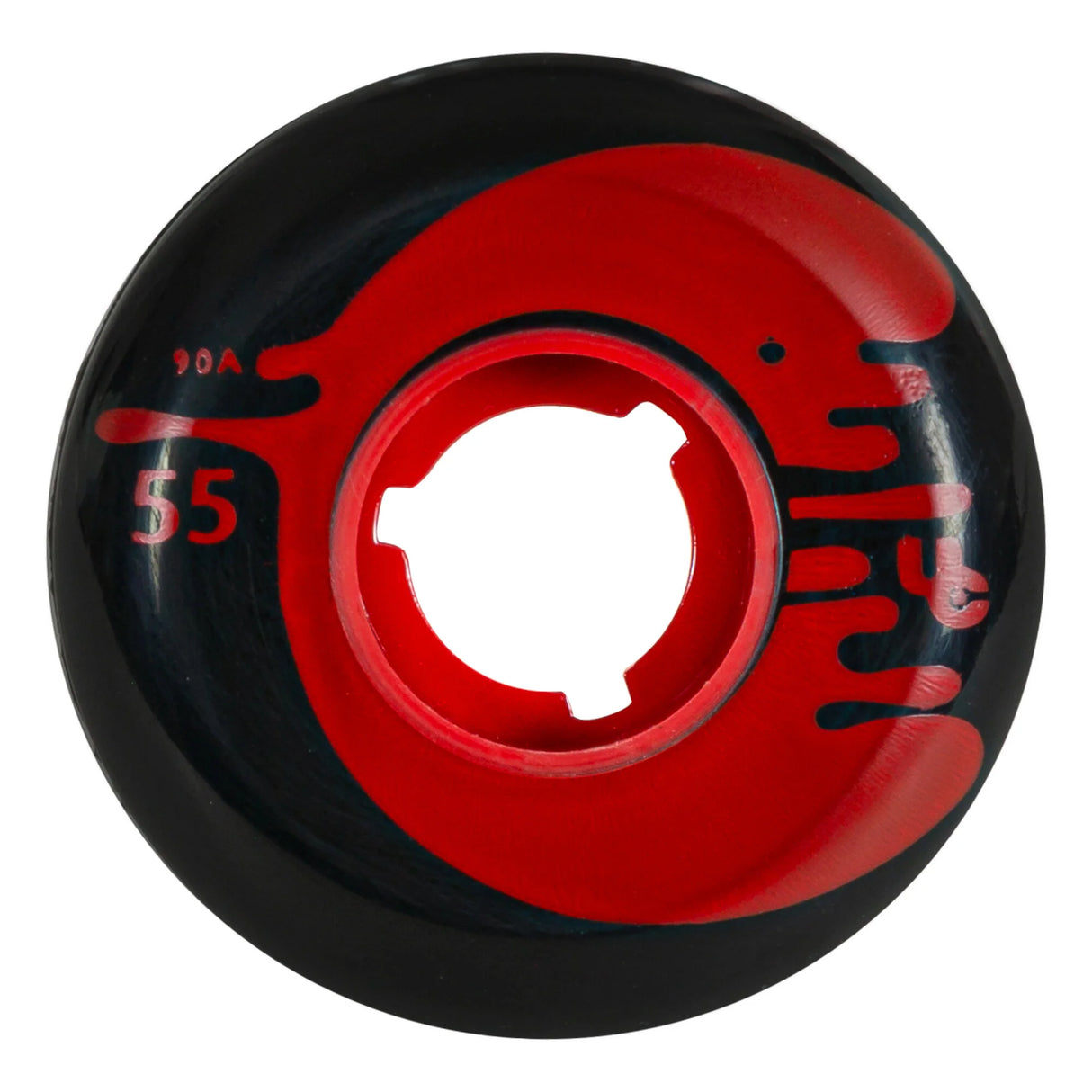 SKA406201 UNDERCOVER Cosmic Rosche 55mm 90A Red Rollerblading Stunt Skating Stuntrollen Trick Skating Inline Skating Aggressive Inline Skating Grinding grinden Skateschule und Skateshop SkaMiDan Weil am Rhein