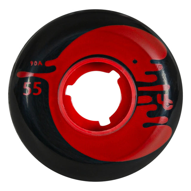 SKA406201 UNDERCOVER Cosmic Rosche 55mm 90A Red Rollerblading Stunt Skating Stuntrollen Trick Skating Inline Skating Aggressive Inline Skating Grinding grinden Skateschule und Skateshop SkaMiDan Weil am Rhein
