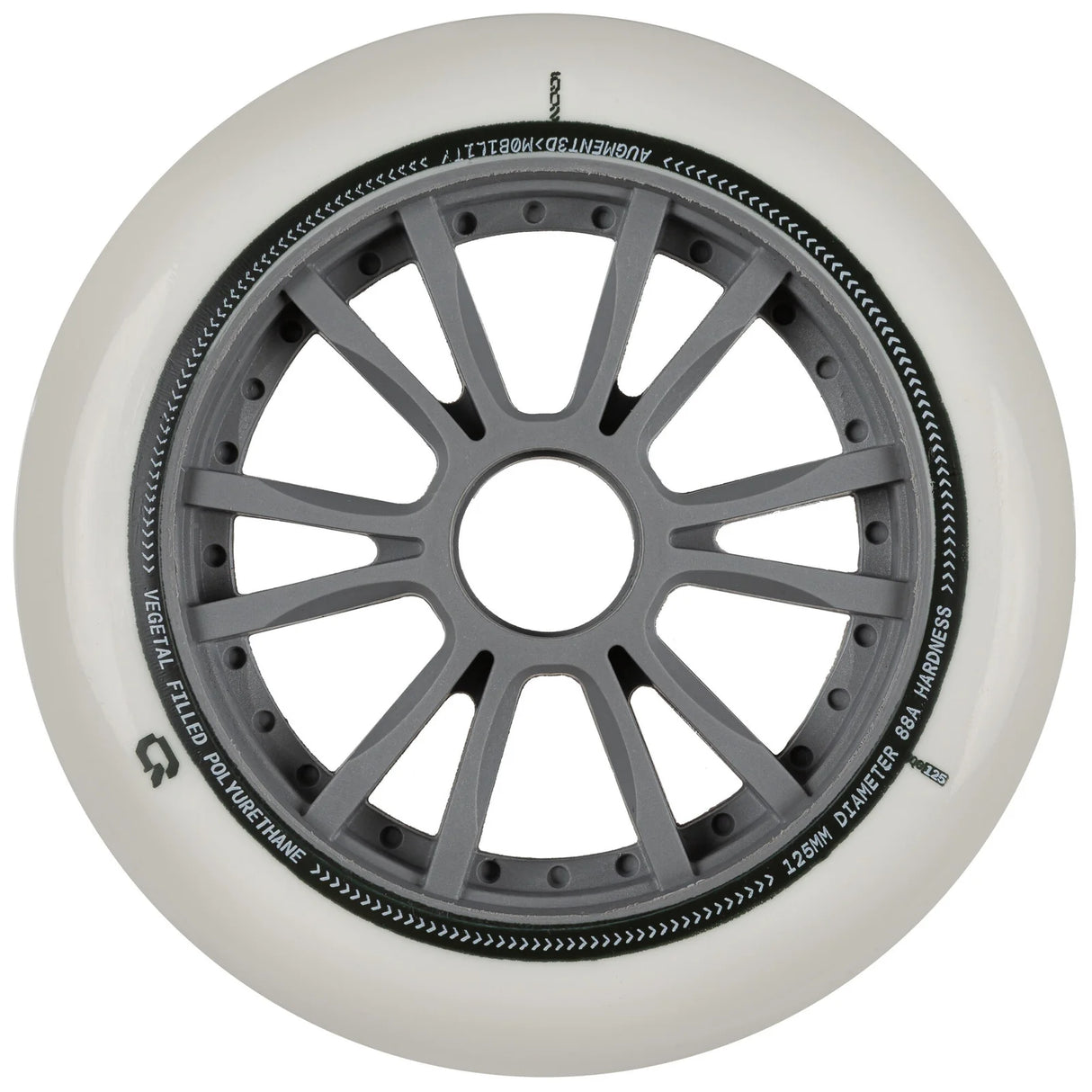 IQON EQO 125 Wheels PopCorn Compound | 125mm 88A | Urban Inline Rollen