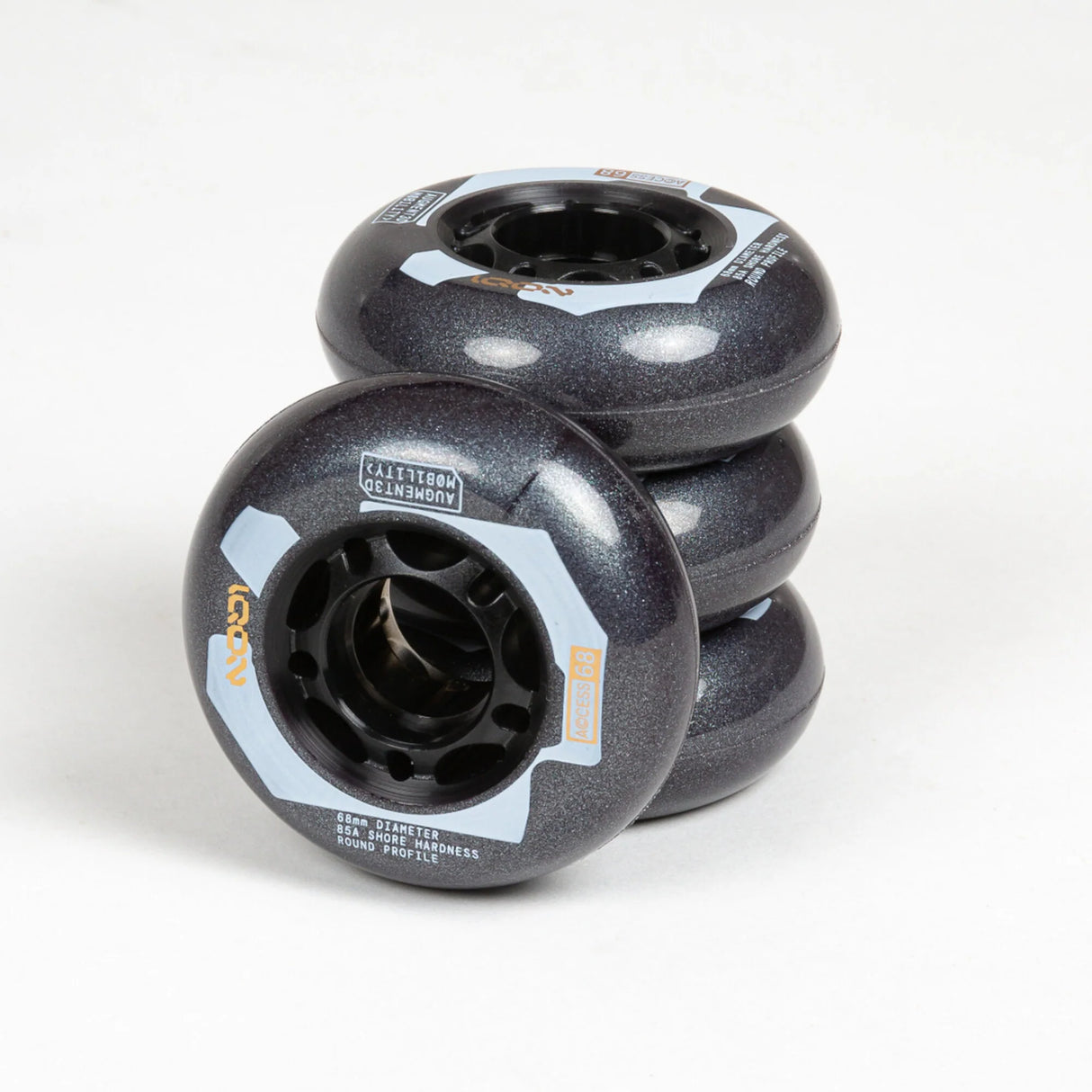 SKA30368 IQON Access 68 Dark Grey Wheels | 68mm 85A | Dunkelgrau | 4-Pack | Aggressive Inline Rollen| 4-Pack | Aggressive Inline Rollen Inline Rollen Urban Inline Rollen Edition Urban Inline Rollen Aggressive Inline Rollen Urban Inline Rollen Fitness Inline Rollen für Inliner Stuntrollen Rollerblades Rollerblading Aggressive Inline Skating Aggressive Inline Skating Rollerblading Blading Inline Skating Inliner Skateschule und Skateshop Weil am Rhein SkaMiDan Lörrach Freiburg Basel Deutschland Germany
