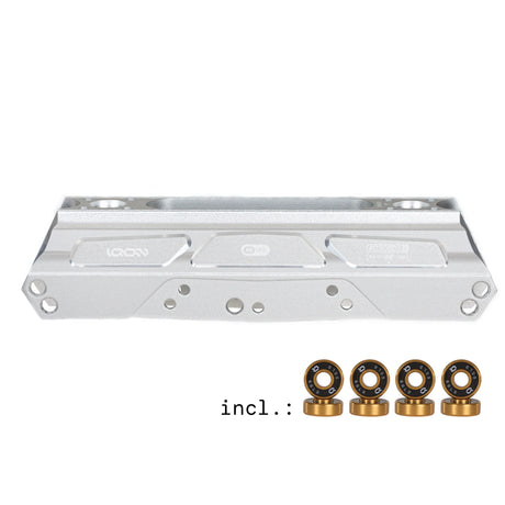 SKA20111 SKA20112 IQON AG Decode Pro 80 Dark Silver Combo RTR | Black | 4x80mm 243mm | Optional 3x100mm | 1-Paar | Wizard Frames | Wizard Skating | 244mm | Rockerbar | cl | Powerblading Schiene aggressive frames powerblading frames speed frames ufs schinenen Inline Skating Black Freestyle Inline Skating Slalom Skating Slalom Schiene Slalom Frame Freestyle Frame Schienen Frames Speed Inline Skating Urban Inlineskates Trinity Trinity X Powerslide Trinity Schienen Trinity Frames Urban Inline Skating Urban Inli