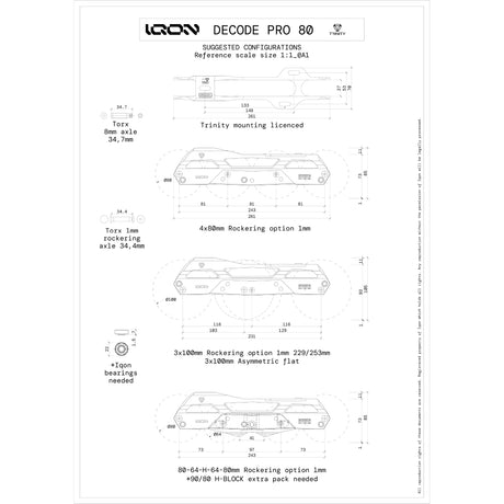 SKA20311 IQON TR Decode Pro 80 Dark Combo | Black | 4x80mm 243mm | Optional 3x100mm | 1-Paar | Wizard Frames | Urban Skating Powerblading Schiene aggressive frames powerblading frames speed frames ufs schinenen Inline Skating Black Freestyle Inline Skating Slalom Skating Slalom Schiene Slalom Frame Freestyle Frame Schienen Frames Speed Inline Skating Urban Inlineskates Trinity Trinity X Powerslide Trinity Schienen Trinity Frames Urban Inline Skating Urban Inline Skating Freeskates City Skates Fitness Inline