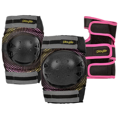 SKA880331 PLAYLIFE Joker Yellow Glow Kids Tri-Pack Schoner Schützerset Gelenkschutz Schützer Schoner Inliner Schoner Inline Schützer protectors skate Skate Schützer Inliner Schützer Schutzausrüstung Fingerschutz Handschuhe inline skating inliner inlineksaten rollerbladen rollerskaten Inlineskates Rollerblades Fitness Skates Slalom Skates rollerblades rollerblading inline skating Lörrach Freiburg Basel Inliner Skateschule und Skateshop Weil am Rhein SkaMiDan